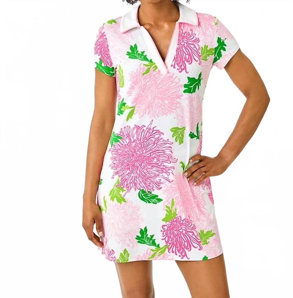 NEW LILLY PULITZER cayo costa dress in resort white go with the flow